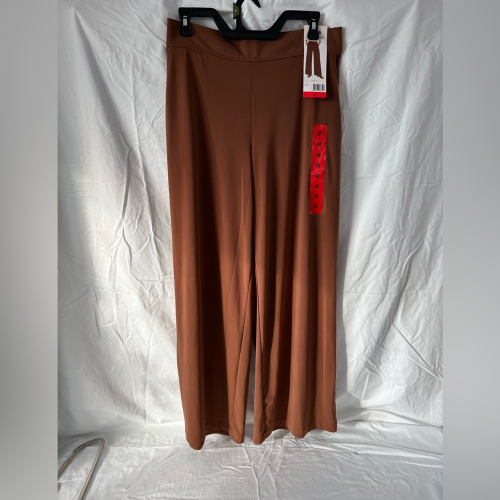 Three Dots Brown Wide-Leg Trousers #147
